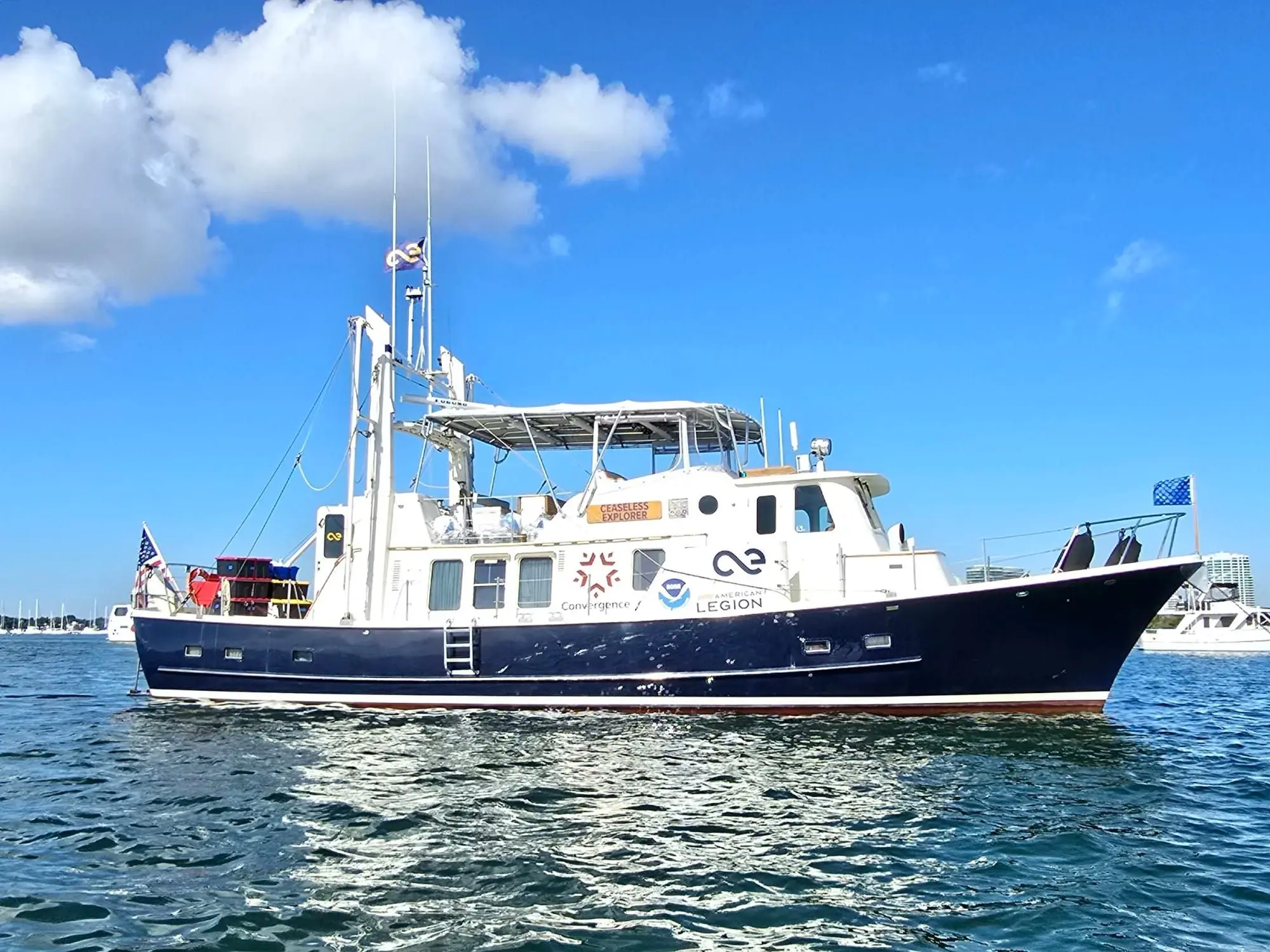 Ceaseless Explorer, the 56-foot Expedition Trawler